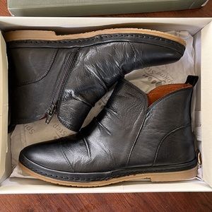 Spring Step Gaspare Black Boots